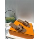 HERMES Hermes 2022 H Home New color update Classic works Multi-color choice let you love enough. Classic work Universal slippers, is the goddess are like on me oh! Really versatile, with pants or skirt are OK.Upper mater