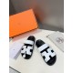 Men  [ΗERMES 】 Hermes spring and summer classic couple models second uncle slippers Chypre ugly ugly ugly uncle slippers - old man slippers, on the foot is simply too comfortable! It's simple and cute!All mixed breed she