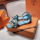 H Brand Santorini Sandals, Epsom Leather.Pursuing enamel Pure handmade Crafted and 100% handmade Hermes Emmaus  ...2023 Newly Upgraded  Epsom Leather Sandals Inspired by the design or follow the traditional classic H upp