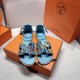 H Brand Santorini Sandals, Epsom Leather.Pursuing enamel Pure handmade Crafted and 100% handmade Hermes Emmaus  ...2023 Newly Upgraded  Epsom Leather Sandals Inspired by the design or follow the traditional classic H upp