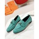 HERME'c, the whole network exclusive handmade, private high-end customization, classic handmade workshop ~ ~ ~ big goods real shotRoyal Loafers, very classic, versatile, simple, colorblocking design, on the foot is very 