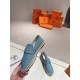 [Herme'c] Hermes 23 years of early spring latest Trip straw shoes, the official website of the latest   vacation travel must have a god. By Hermes shoes chief designer Pierre Hardy personally involved in creating, leadin