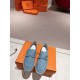 [Herme'c] Hermes 23 years of early spring latest Trip straw shoes, the official website of the latest   vacation travel must have a god. By Hermes shoes chief designer Pierre Hardy personally involved in creating, leadin