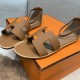 H Brand Santorini Sandals, Epsom Leather.Pursuing enamel Pure handmade Crafted and 100% handmade Hermes Emmaus  ...2023 Newly Upgraded  Epsom Leather Sandals Inspired by the design or follow the traditional classic H upp