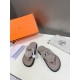 Men  [ΗERMES 】 Hermes spring and summer classic couple models second uncle slippers Chypre ugly ugly ugly uncle slippers - old man slippers, on the foot is simply too comfortable! It's simple and cute!All mixed breed she