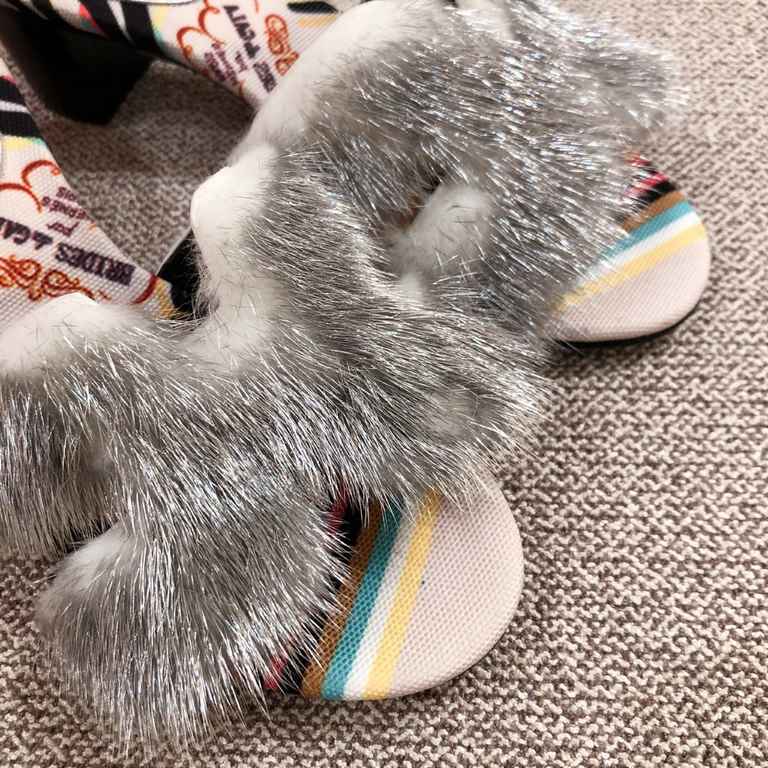 [Guanhua] Hermes  home 20ss fall and winter new products! Classic boot shape   British mink fur design, classic and durable! Original inverted mold last shape, extreme 11 shape, imported high-end knitting needles present