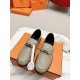 HERME'c, the whole network exclusive handmade, private high-end customization, classic handmade workshop ~ ~ big goods real shotDestin Loafers, very classic, versatile, simple, colorblocking design, on the foot is very f