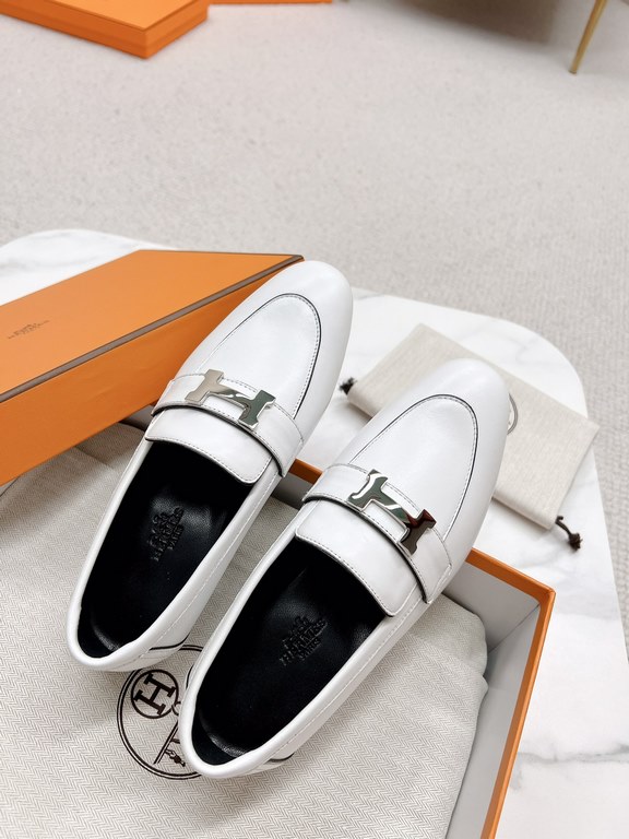 HERME'c, the whole network exclusive handmade, private high-end customization, classic handmade workshop ~ ~ ~ big goods real shotRoyal Loafers, very classic, versatile, simple, colorblocking design, on the foot is very 