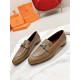 HERME'c, the whole network exclusive handmade, private high-end customization, classic handmade workshop ~ ~ ~ big goods real shotRoyal Loafers, very classic, versatile, simple, colorblocking design, on the foot is very 