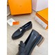 PriceNew on the new Hermes 2022 fall and winter official website new Faubourg flat H buckle small leather shoes Lefthand shoes Oxford shoesUpper H top grade cowhide leather. Lining and insole custom-dyed goatskin. Sole m