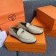 The hottest item of the year is online ~Purely handmade and customized as always ～This will be the hottest single product of H brand this year, kelly buckle Loafers, cool and special casual fashion versatile, flat small 