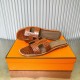 Crocodile pattern new color, two-color effect, new revision (Hermès) Packaging upgrade, version of the workmanship material upgrade.Hermes  market highest version of pure handmade shoes   Top Product Hermes Slippers  ---