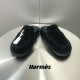 Male (top version)Herme...s H family SS23 new arrival ~!The latest explosion couple Mueller shoes Birkenstocks yyds  the only pair of version of the whole network leather wrapped edge  yardsWomen 35-40 Men 38-45