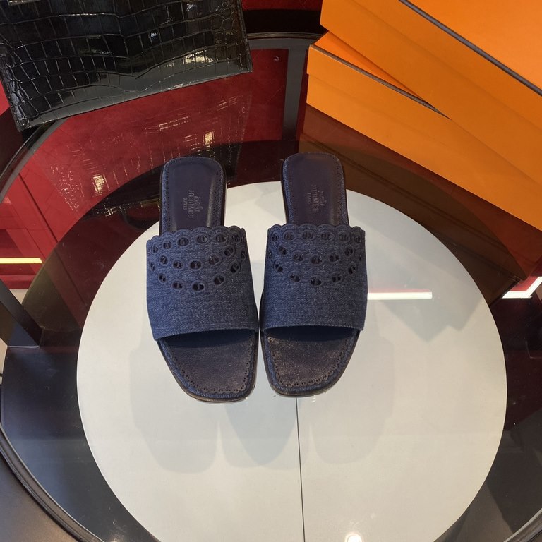 New color, full midsole, new revision (Hermès) Packaging upgraded, version of the workmanship materials upgraded.Hermes  market highest version pure handmade shoes   Top Product Hermes Slippers  ----------Early spring ne