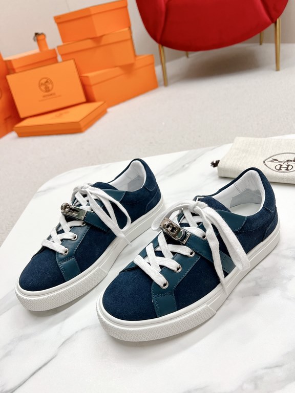 Herme's Love  Shi, straight line boutique build, as soon as I opened the package, I fell in love, this year, every sneaker of the Dumas family is loved, fashion is to be different.The overall design of the shoes is very 