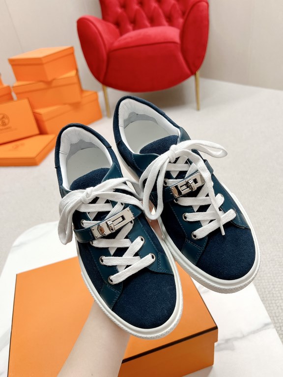 Herme's Love  Shi, straight line boutique build, as soon as I opened the package, I fell in love, this year, every sneaker of the Dumas family is loved, fashion is to be different.The overall design of the shoes is very 