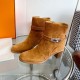 wholesale Hermes Hermes  Frenchie and ankle boots chunky heel short boots  top quality  Calfskin heeled ankle boots with Kelly buckle. Create a stylish look. Heel height 5cm   Imported leather outsole size 35-39 (40, 41 