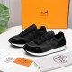 Hermes Hermes Sneakers H Side Label Counter all the latest couple modelsRestore the authentic 11 details Customized sense of superbH Side label pattern design Mix and match elements splicing details full of points  .Slim