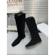 Factory priceThis year a very hot niche brand boots, Toteme tall boots square head riding boots long women's boots!Toteme these boots should be Hermes flat replacement New York blogger's ultra-modern classic fall and win