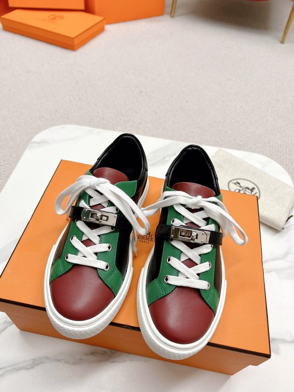 Herme's Love  Shi, straight line boutique build, as soon as I opened the package, I fell in love, this year, every sneaker of the Dumas family is loved, fashion is to be different.The overall design of the shoes is very 