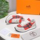 Hermes Hermes Sneakers H Side Label Counter all the latest couple modelsRestore the authentic 11 details Customized sense of superbH Side label pattern design Mix and match elements splicing details full of points  .Slim