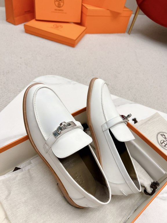 HERME'c, the whole network exclusive handmade, private high-end customization, classic handmade workshop ~ ~ big goods real shotDestin Loafers, very classic, versatile, simple, colorblocking design, on the foot is very f