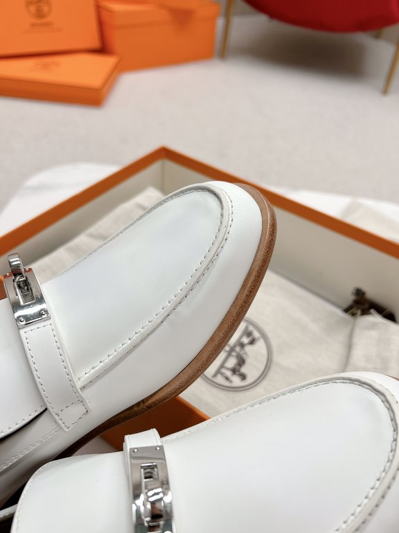 HERME'c, the whole network exclusive handmade, private high-end customization, classic handmade workshop ~ ~ big goods real shotDestin Loafers, very classic, versatile, simple, colorblocking design, on the foot is very f