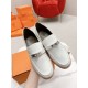 HERME'c, the whole network exclusive handmade, private high-end customization, classic handmade workshop ~ ~ big goods real shotDestin Loafers, very classic, versatile, simple, colorblocking design, on the foot is very f