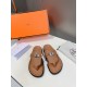 Men  [ΗERMES 】 Hermes spring and summer classic couple models second uncle slippers Chypre ugly ugly ugly uncle slippers - old man slippers, on the foot is simply too comfortable! It's simple and cute!All mixed breed she