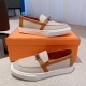 Men's [Guanhua] Hermes  home 23ss early spring new products! Classic boot shape   British color blocking design, classic and durable! The original inverted mold last shape, the ultimate 11 shape, imported high-end knitti