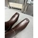 Factory priceThis year a very hot niche brand boots, Toteme tall boots square head riding boots long women's boots!Toteme these boots should be Hermes flat replacement New York blogger's ultra-modern classic fall and win