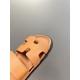 Men  [ΗERMES 】 Hermes spring and summer classic couple models second uncle slippers Chypre ugly ugly ugly uncle slippers - old man slippers, on the foot is simply too comfortable! It's simple and cute!All mixed breed she