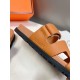 Men  [ΗERMES 】 Hermes spring and summer classic couple models second uncle slippers Chypre ugly ugly ugly uncle slippers - old man slippers, on the foot is simply too comfortable! It's simple and cute!All mixed breed she