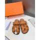 Men  [ΗERMES 】 Hermes spring and summer classic couple models second uncle slippers Chypre ugly ugly ugly uncle slippers - old man slippers, on the foot is simply too comfortable! It's simple and cute!All mixed breed she