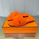 New color, lambswool. Newly revamped (Hermès) Packaging upgraded, version of the workmanship materials upgraded.Hermes  market highest version pure handmade shoes   Top Product Hermes Slippers  ----------Early fall new m