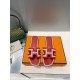 HERMES Hermes 2022 H Home New color update Classic works Multi-color choice let you love enough. Classic work Universal slippers, is the goddess are like on me oh! Really versatile, with pants or skirt are OK.Upper mater