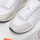 Hermes Hermes Sneakers H Side Label Counter all the latest couple modelsRestore the authentic 11 details Customized sense of superbH Side label pattern design Mix and match elements splicing details full of points  .Slim