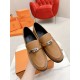 HERME'c, the whole network exclusive handmade, private high-end customization, classic handmade workshop ~ ~ big goods real shotDestin Loafers, very classic, versatile, simple, colorblocking design, on the foot is very f