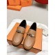 HERME'c, the whole network exclusive handmade, private high-end customization, classic handmade workshop ~ ~ big goods real shotDestin Loafers, very classic, versatile, simple, colorblocking design, on the foot is very f