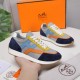 Hermes Hermes Sneakers H Side Label Counter all the latest couple modelsRestore the authentic 11 details Customized sense of superbH Side label pattern design Mix and match elements splicing details full of points  .Slim