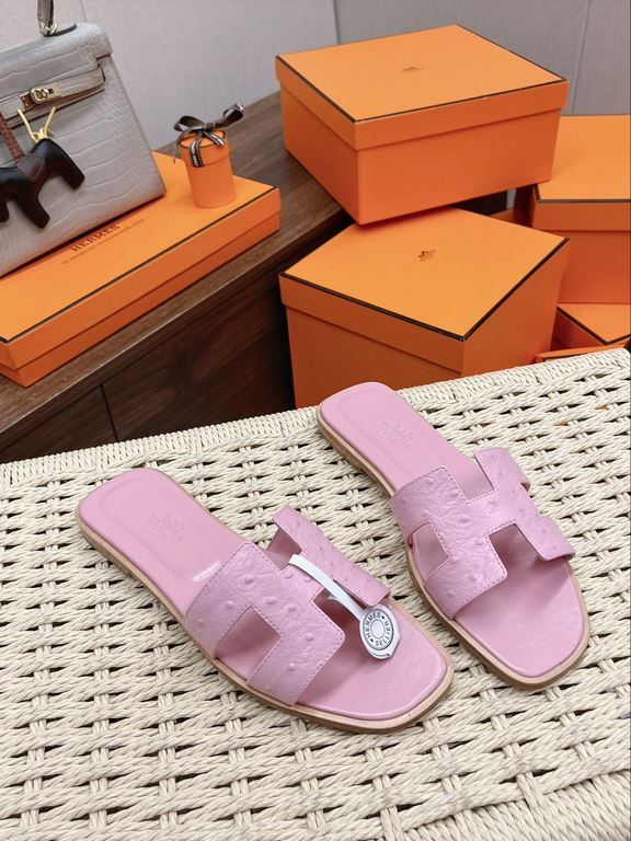 2023 Her_mes Brand New  -- Her_mes Love Her_mes --  timeless  in stock  Upper imported ostrich leather  lining imported goat lining Outsole imported Italian leather sole Size 35-39 (34 40 41 customized non-returnable)