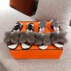 [Guanhua] Hermes  home 20ss fall and winter new products! Classic boot shape   British mink fur design, classic and durable! Original inverted mold last shape, extreme 11 shape, imported high-end knitting needles present