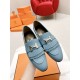 HERME'c, the whole network exclusive handmade, private high-end customization, classic handmade workshop ~ ~ ~ big goods real shotRoyal Loafers, very classic, versatile, simple, colorblocking design, on the foot is very 