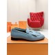 HERME'c, the whole network exclusive handmade, private high-end customization, classic handmade workshop ~ ~ ~ big goods real shotRoyal Loafers, very classic, versatile, simple, colorblocking design, on the foot is very 