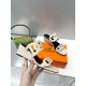 Hermes Hermes 2023 Official website synchronized spring and summer new style, slant heel sandalCowhide fabric, sheepskin footbed. Sheepskin lining. A lightweight summer sandal with a classic shape transformed into a leat