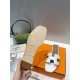 HERMES Hermes 2022 H Home New color update Classic works Multi-color choice let you love enough. Classic work Universal slippers, is the goddess are like on me oh! Really versatile, with pants or skirt are OK.Upper mater