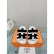 -Top qualityHerme Hermes new leather fur slippers, step on the lambswool, full of comfort, bare feet do not feel cold, with a thick socks Super beautiful oh!Upper LambskinLychee grain cowhide leather.Lining woolsheepskin