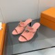 The actual Hermes shoes are made by hand, and they've been handmade to order for a long time.Hermes Hermes new mid-heeled sandals authentic open mold custom hand-sewn craft enamel technology on the heavy development of a