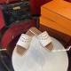 New color, full midsole, new revision (Hermès) Packaging upgraded, version of the workmanship materials upgraded.Hermes  market highest version pure handmade shoes   Top Product Hermes Slippers  ----------Early spring ne