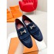 HERME'c, the whole network exclusive handmade, private high-end customization, classic handmade workshop ~ ~ ~ big goods real shotRoyal Loafers, very classic, versatile, simple, colorblocking design, on the foot is very 